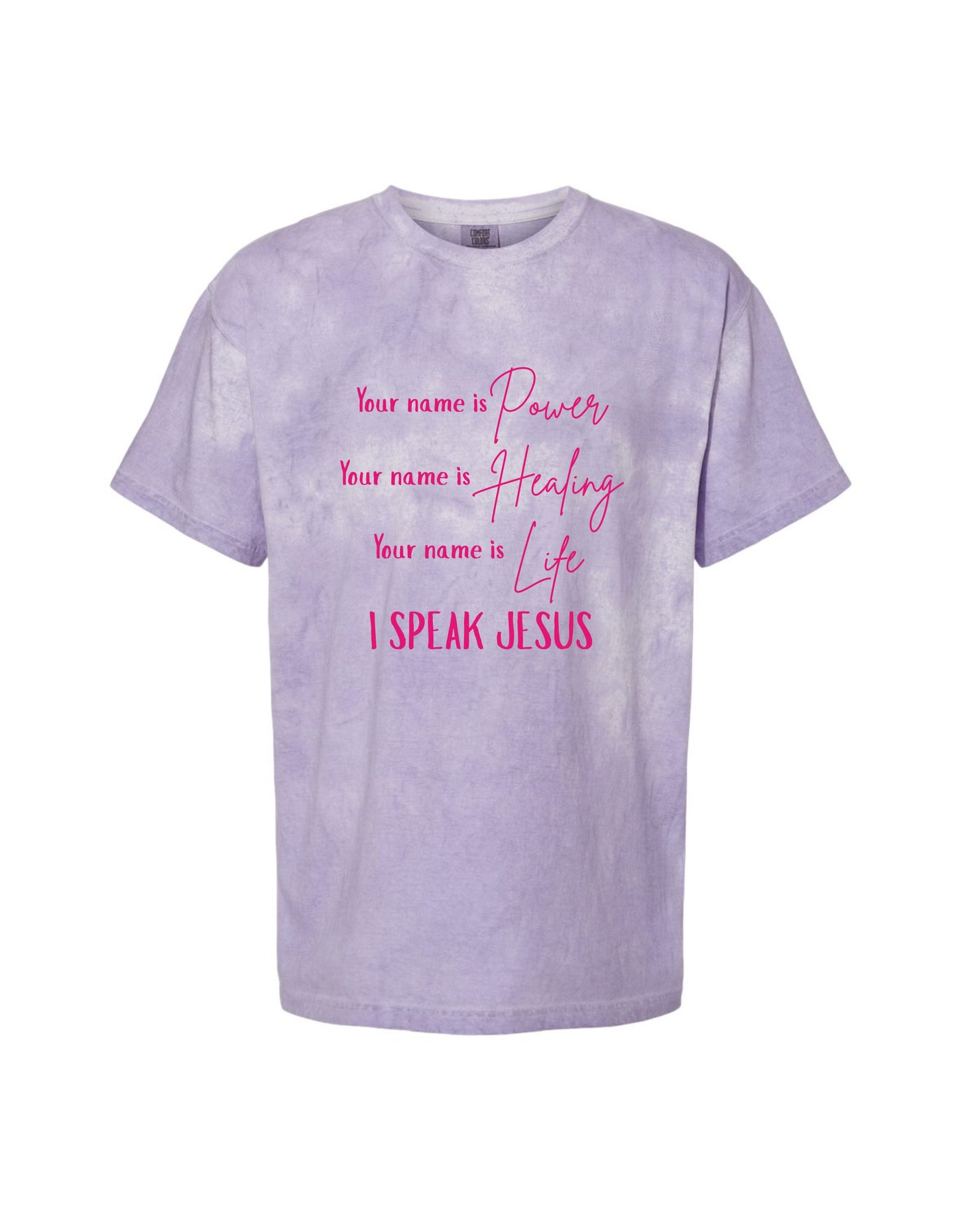 "I Speak Jesus" Christian Tee