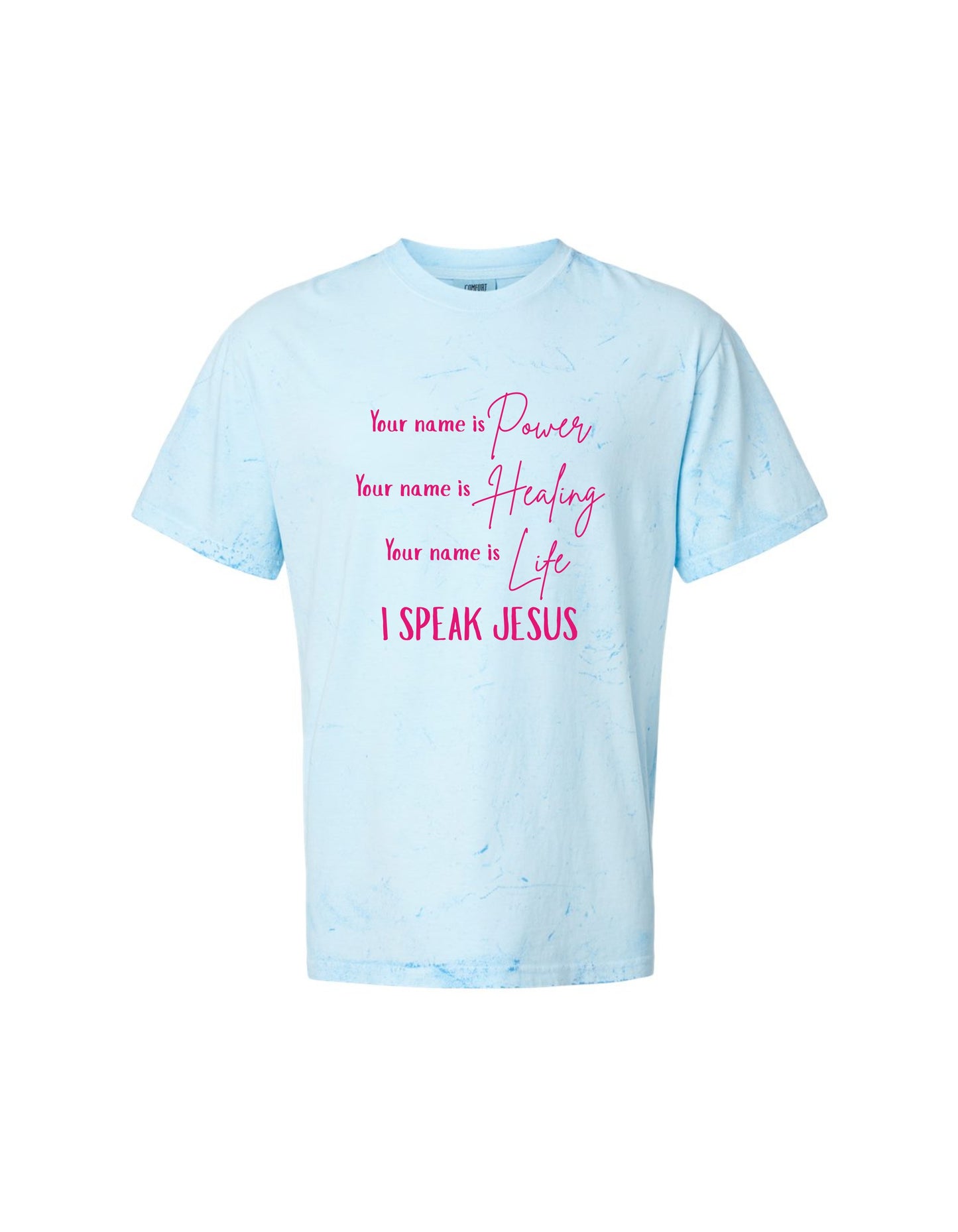 "I Speak Jesus" Christian Tee
