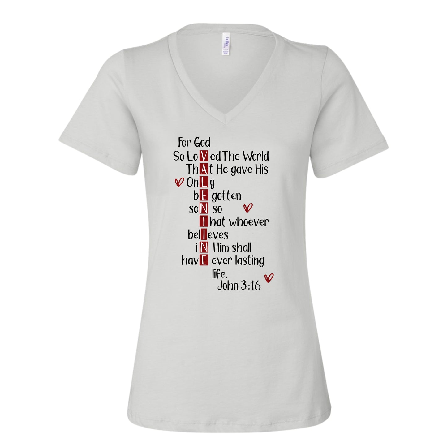 Valentine's John 3:16—Christian Tee