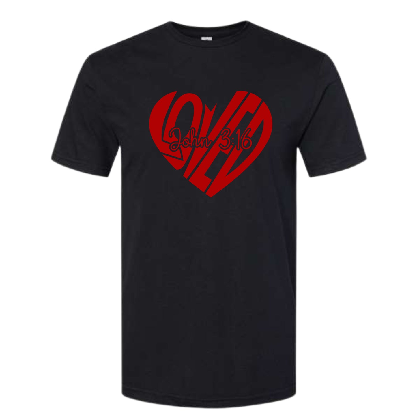 John 3:16 Heart Tee