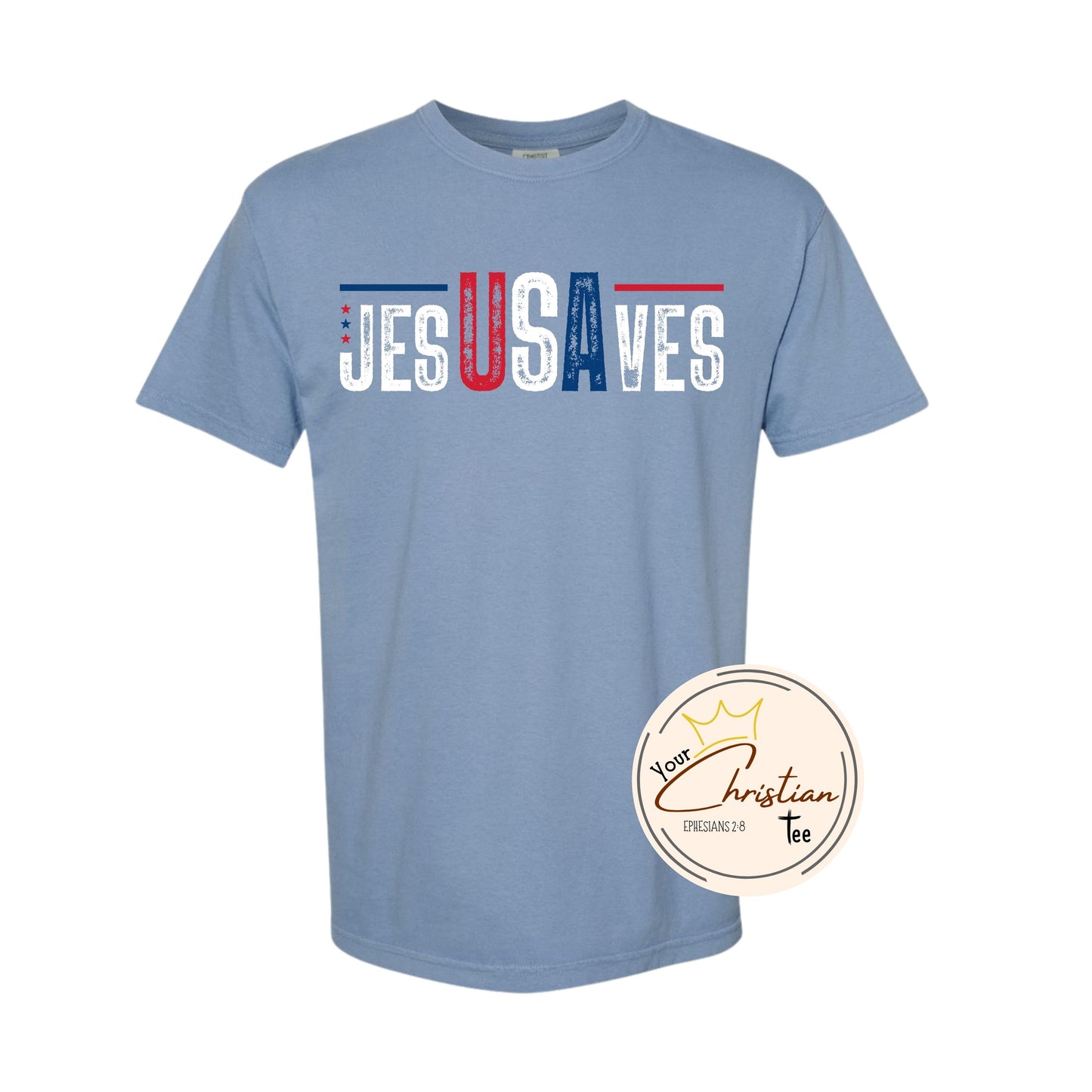 Jesus Saves w/stars