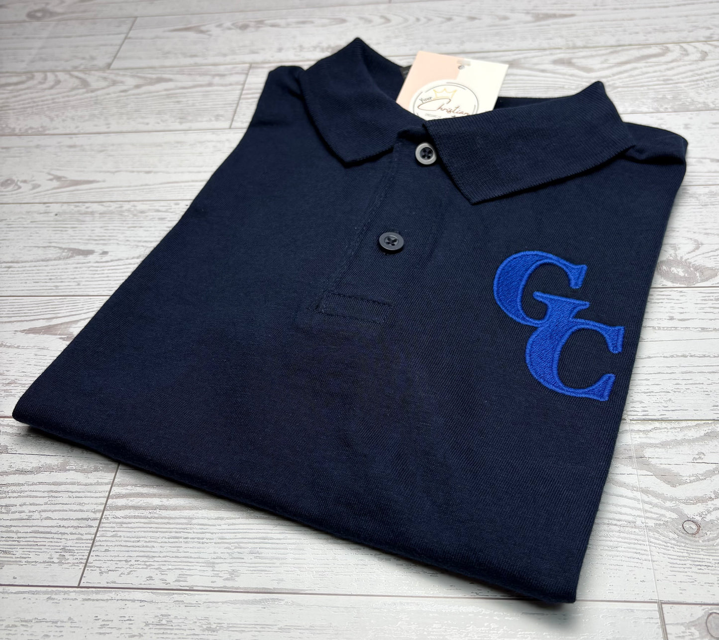 GC Polo with Embroidered Logo