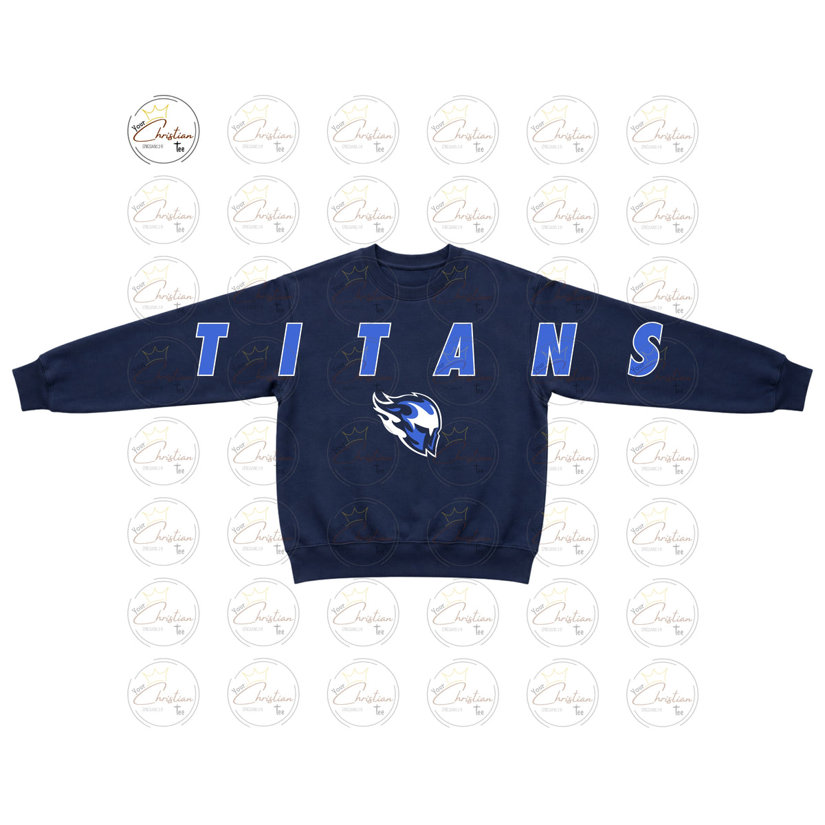 GC - Titans Sweatshirt Sleeves Extended