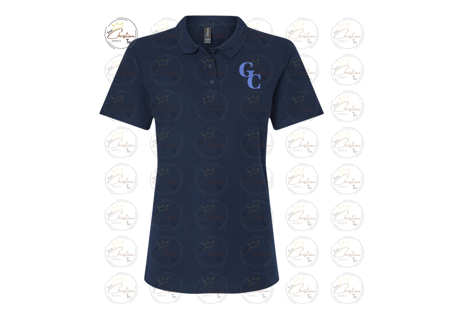 GC Polo with Embroidered Logo