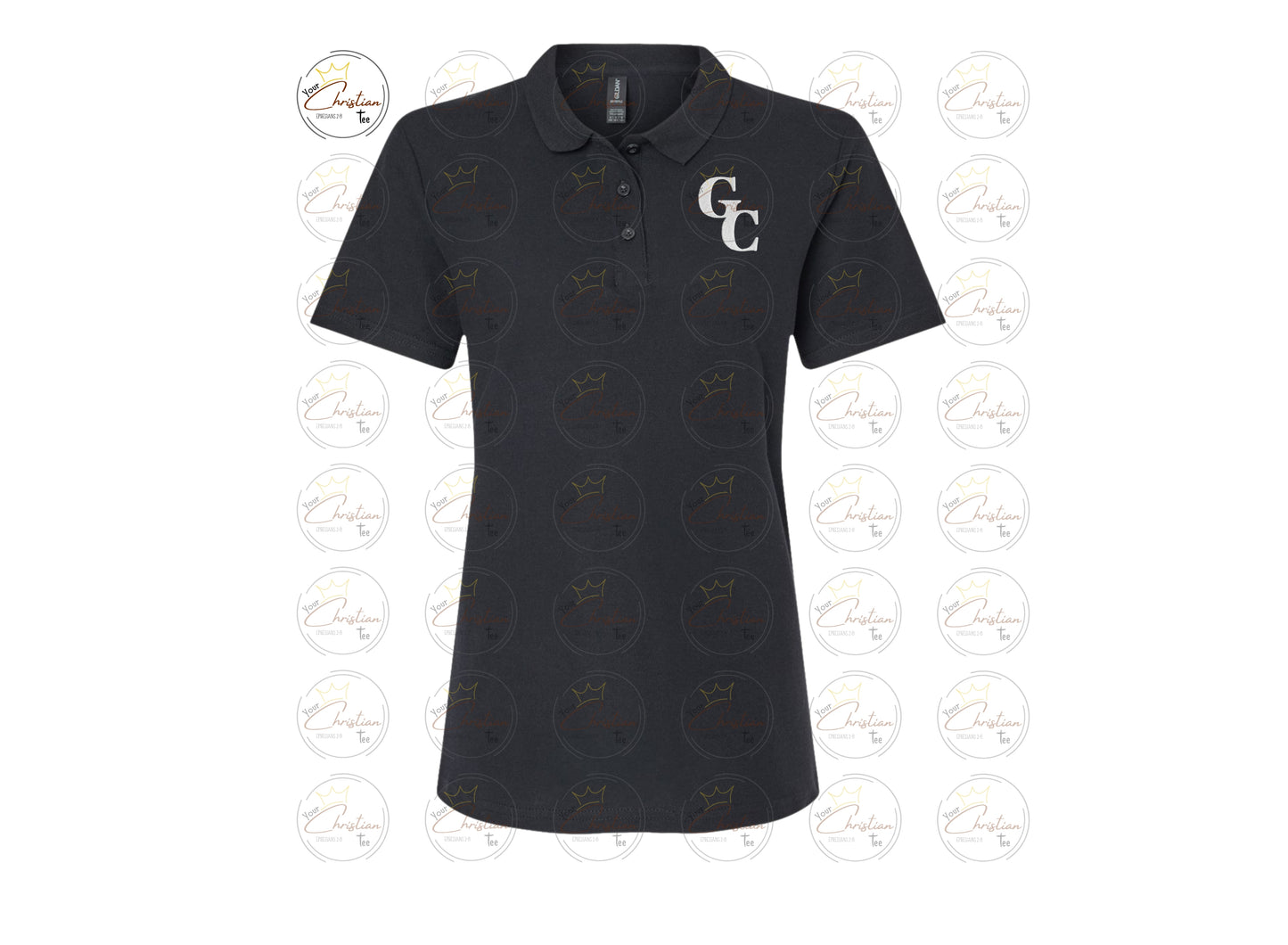 GC Polo with Embroidered Logo