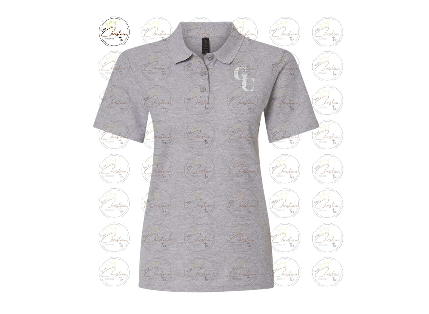GC Polo with Embroidered Logo