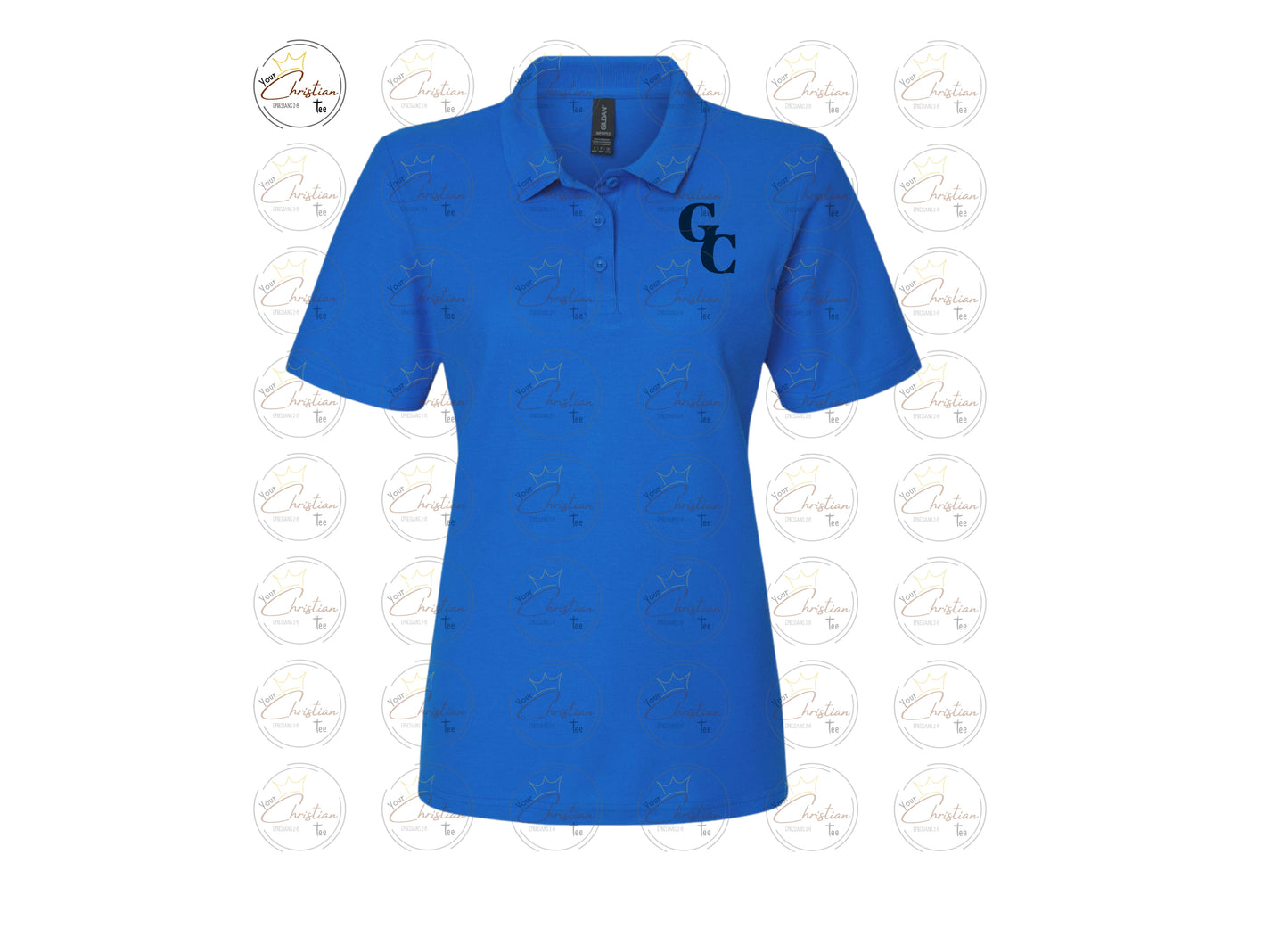 GC Polo with Embroidered Logo