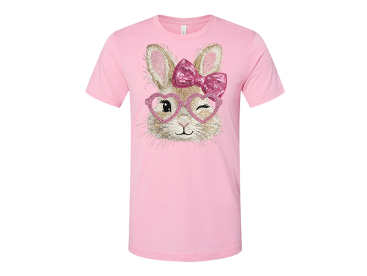 Easter Bunny Faux Embroidery