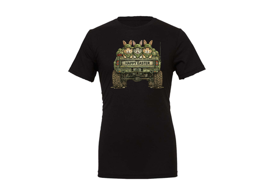 Easter Camo Monster Truck Kids Tee