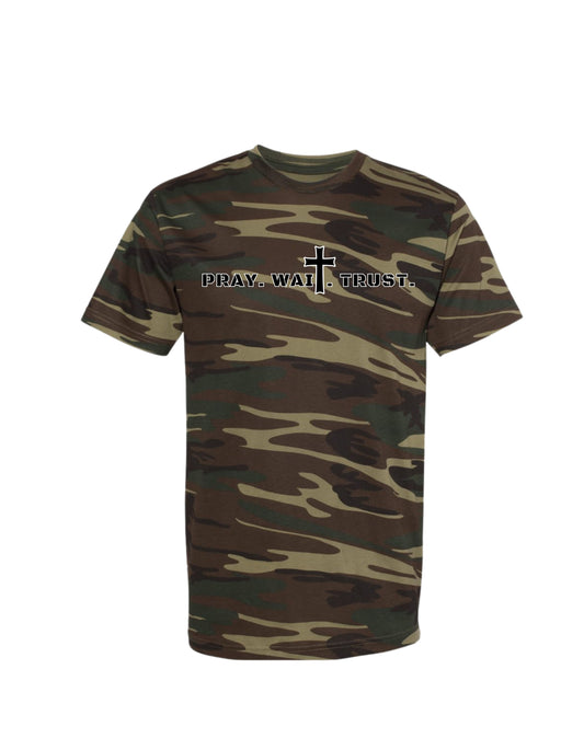 Pray. Wait. Trust. Christian T-Shirt