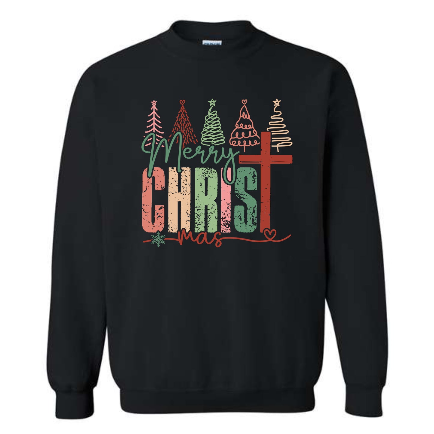 Merry Christmas—Faith Christmas Sweatshirt