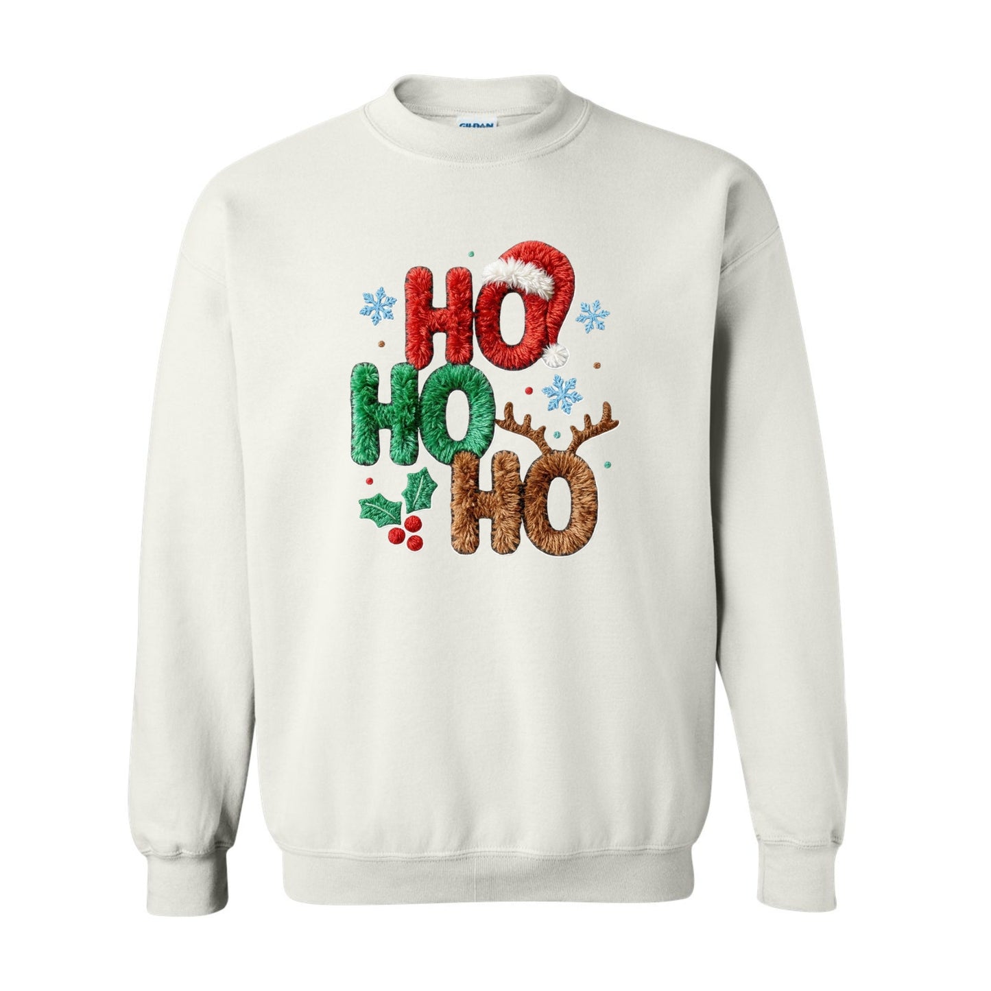 “HO HO HO”—Christmas Sweatshirt
