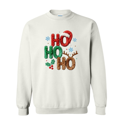 “HO HO HO”—Christmas Sweatshirt