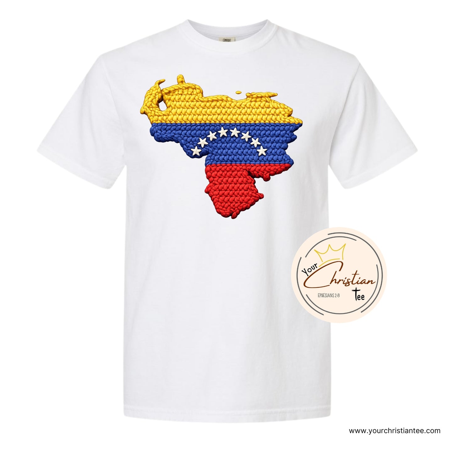 Mapa de Venezuela (Crochette Effect)