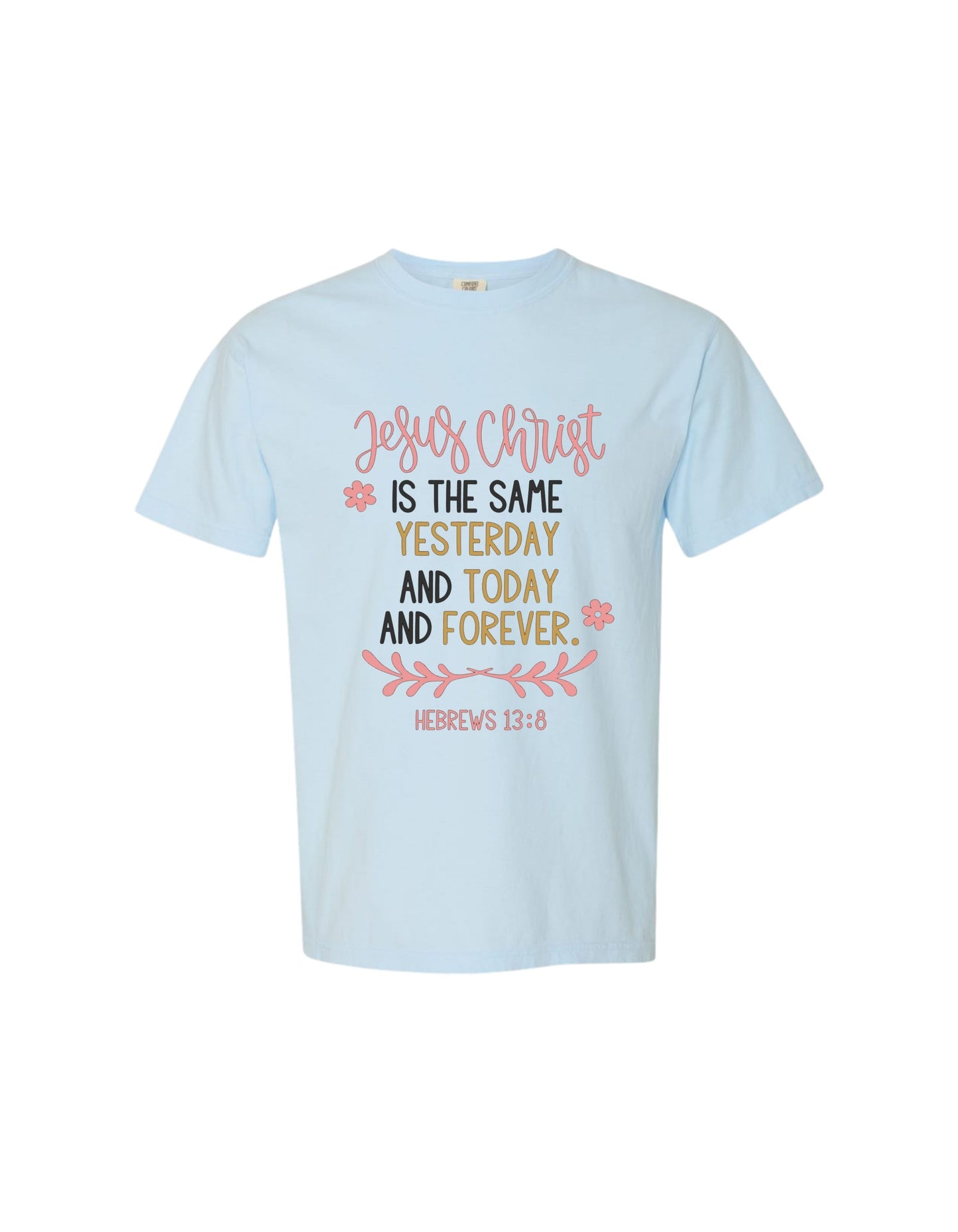 "Hebrews 13:8" Christian Tee