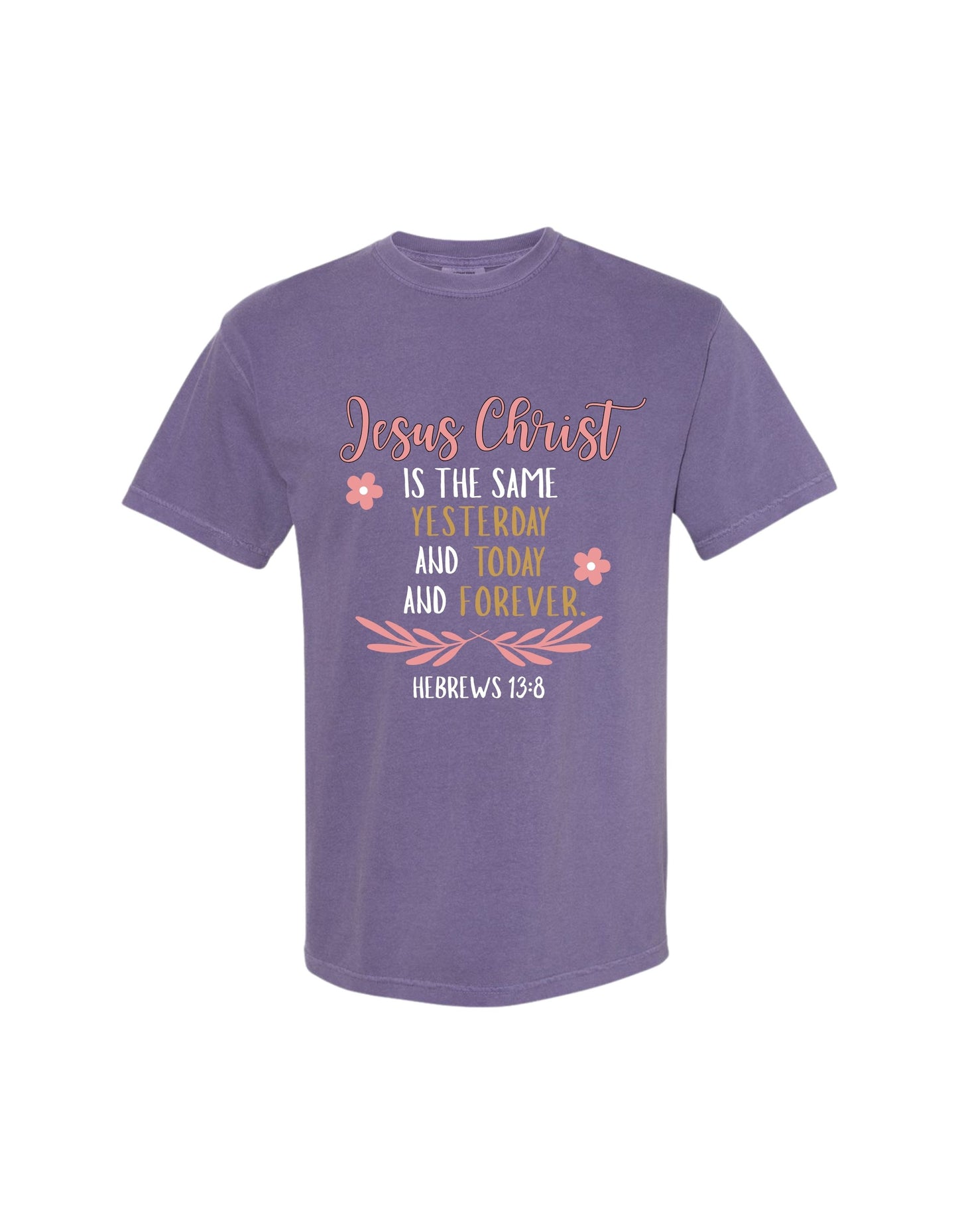 "Hebrews 13:8" Christian Tee