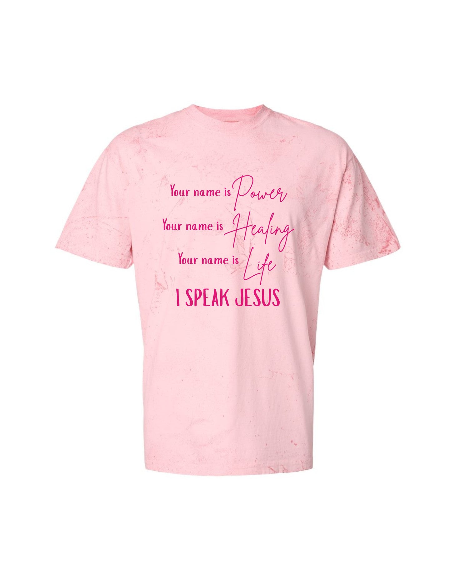 "I Speak Jesus" Christian Tee