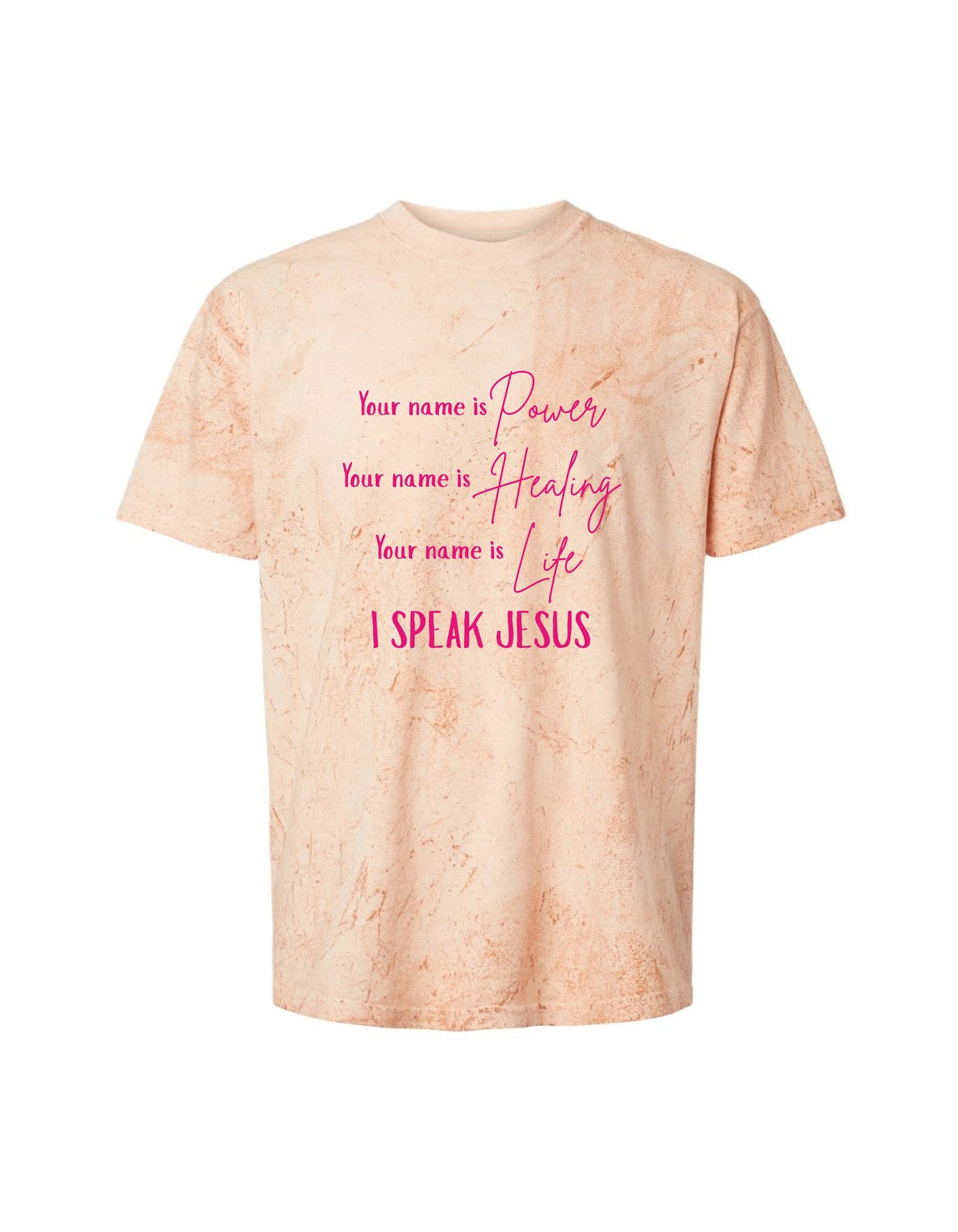 "I Speak Jesus" Christian Tee