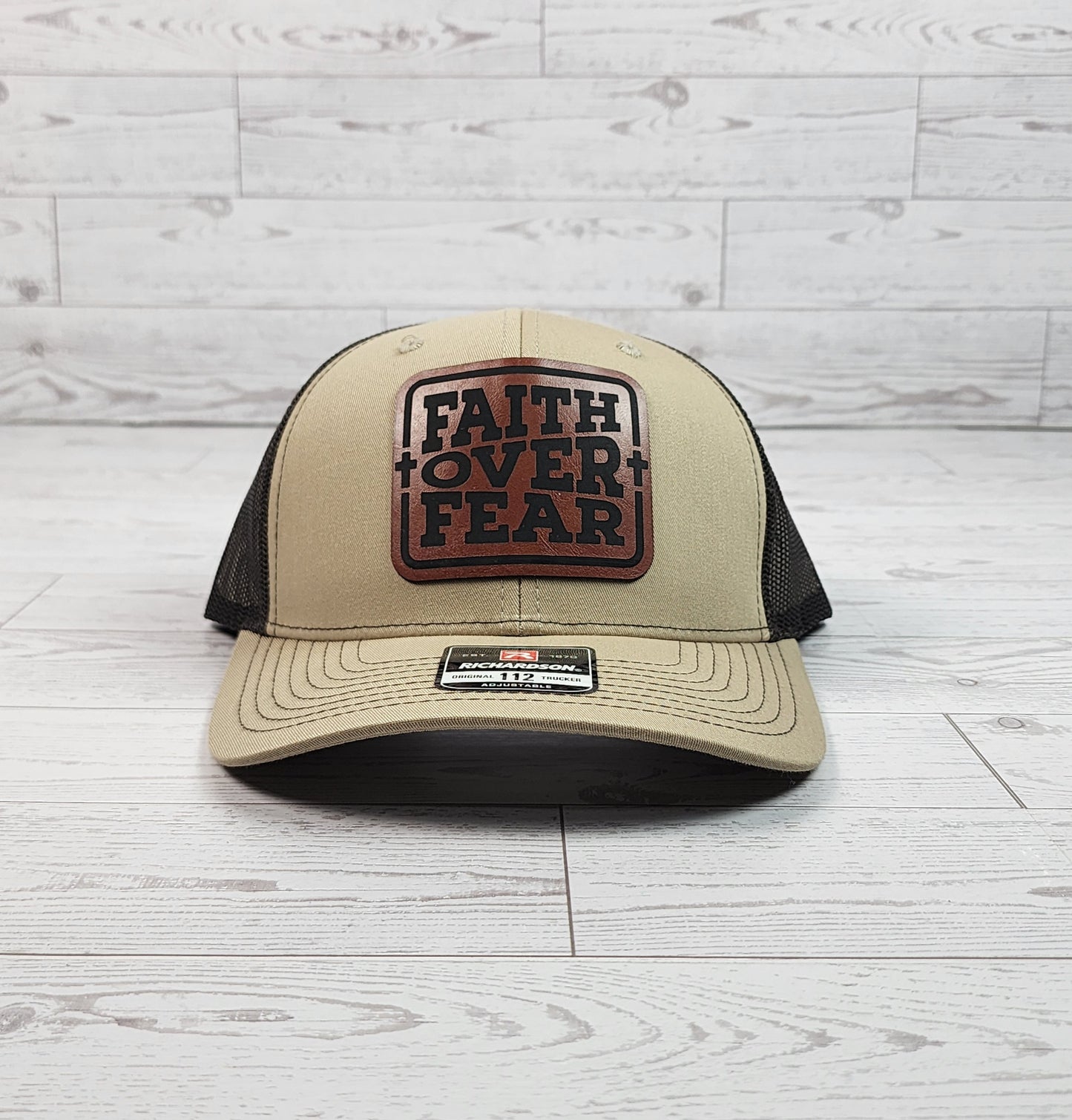 Faith Over Fear Snapback Trucker Hat