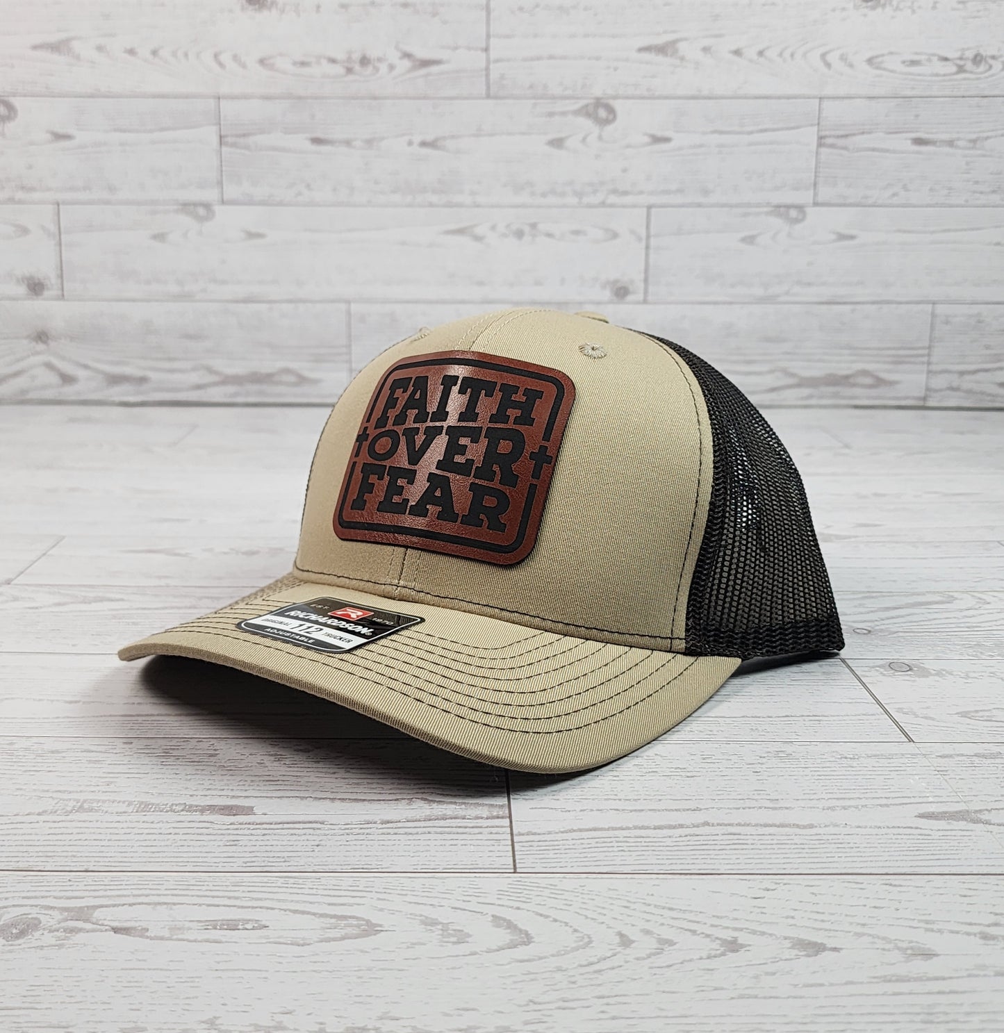 Faith Over Fear Snapback Trucker Hat