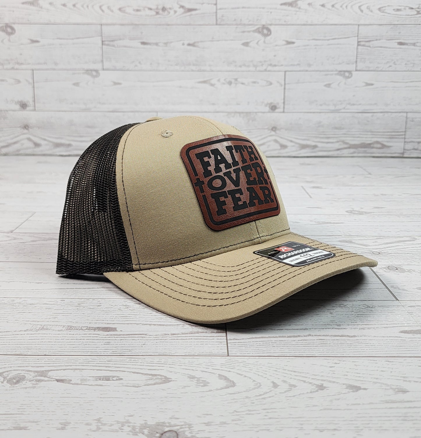 Faith Over Fear Snapback Trucker Hat