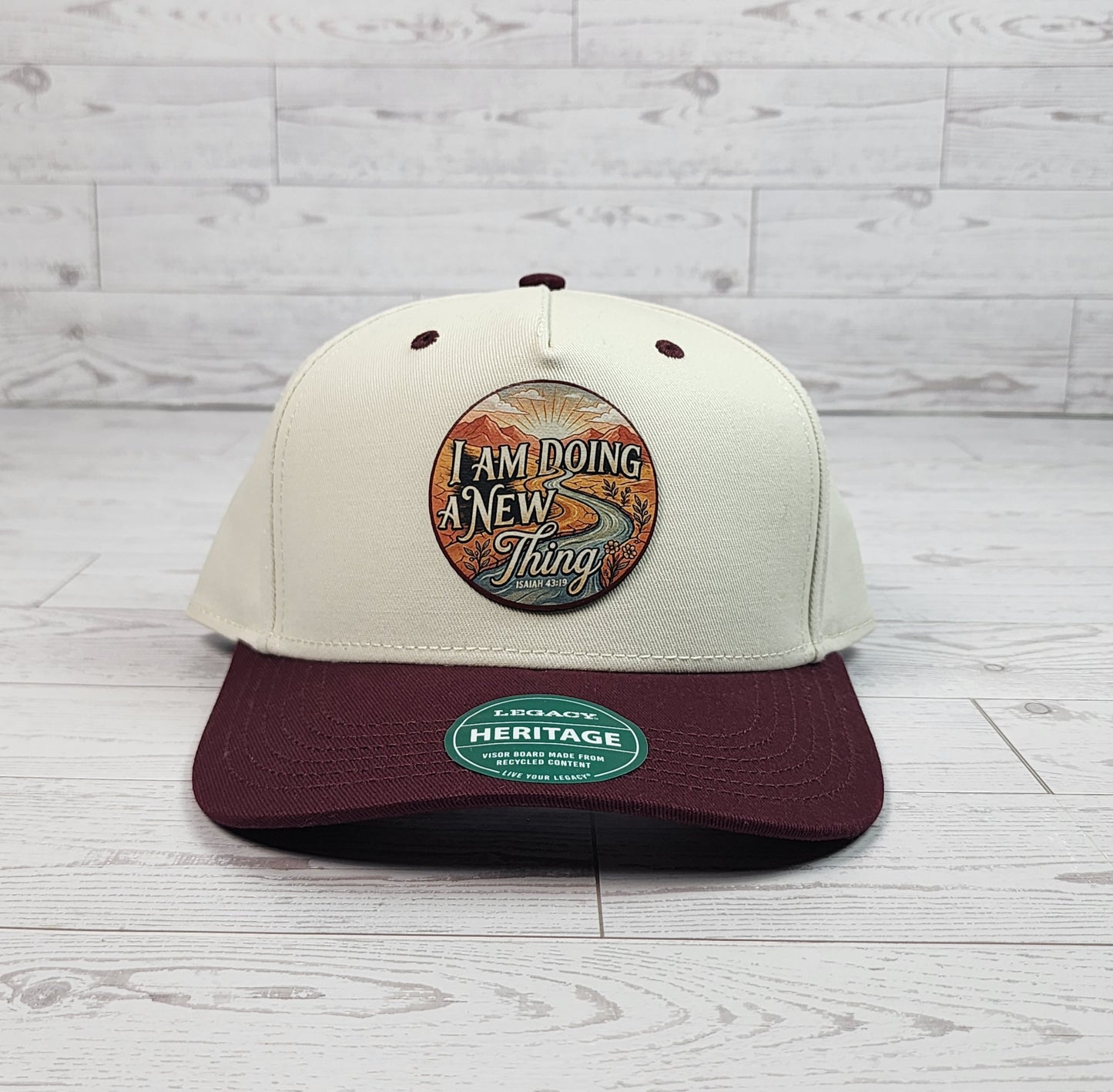 Isaiah 43:19—I Am Doing a New Thing Two-tone Hat
