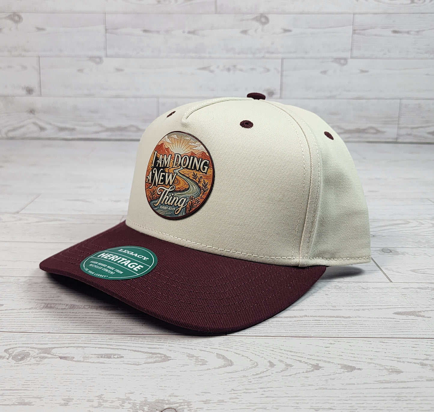 Isaiah 43:19—I Am Doing a New Thing Two-tone Hat
