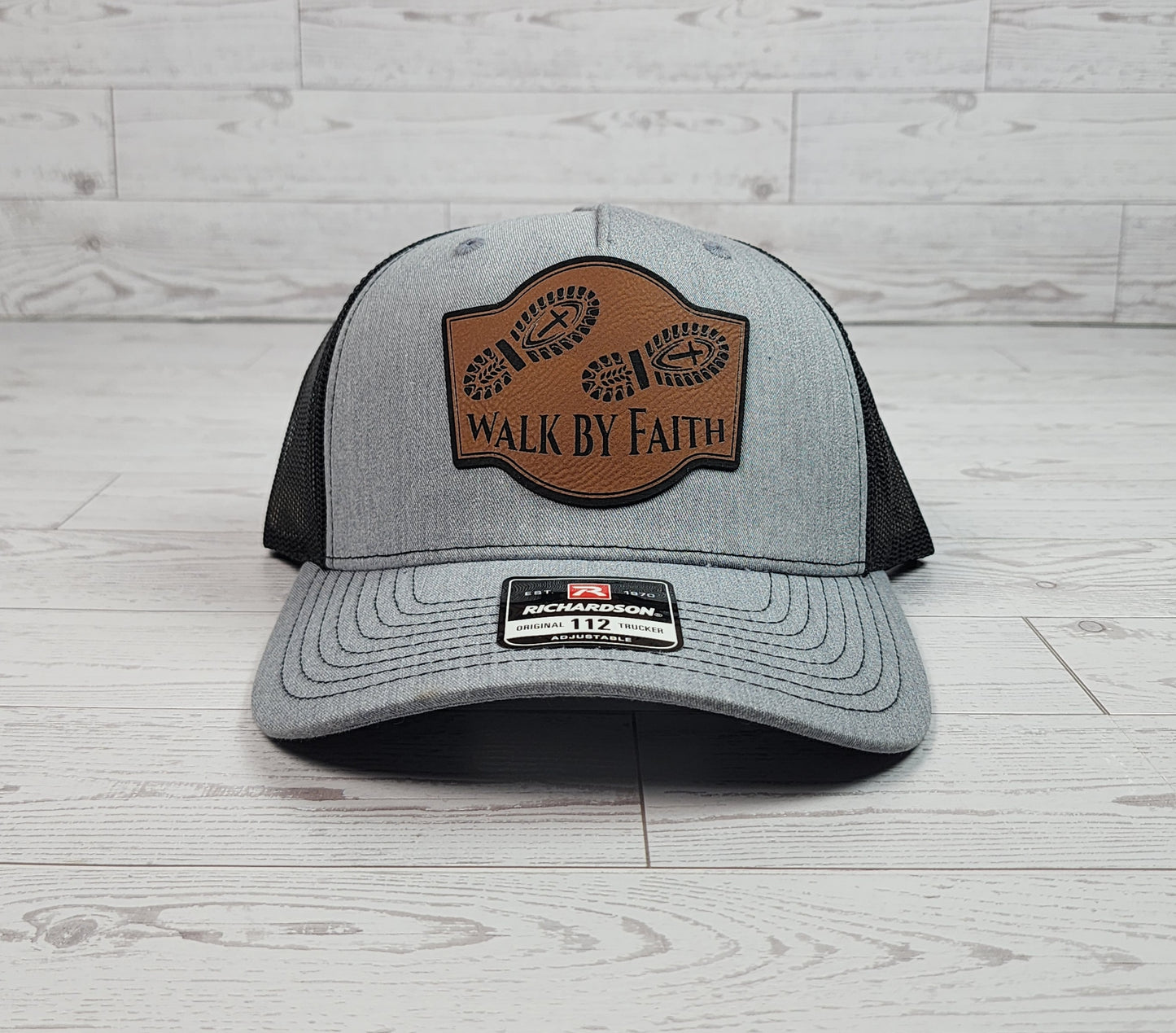 Walk By Faith Snapback Trucker Hat