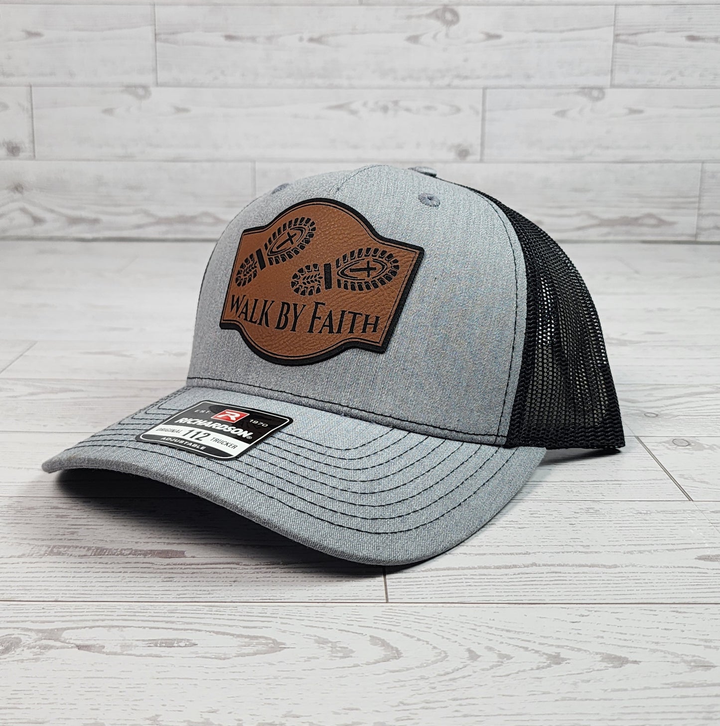 Walk By Faith Snapback Trucker Hat