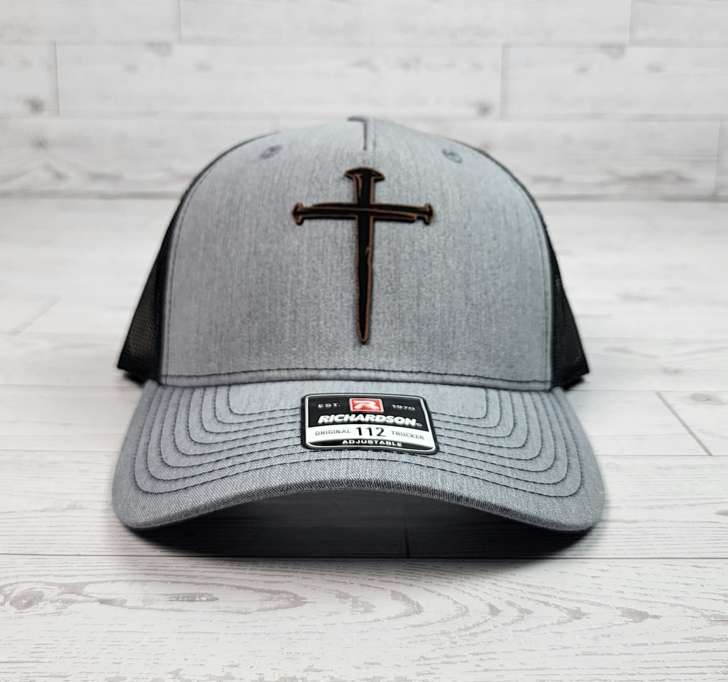 Nail Cross Snapback Trucker Hat