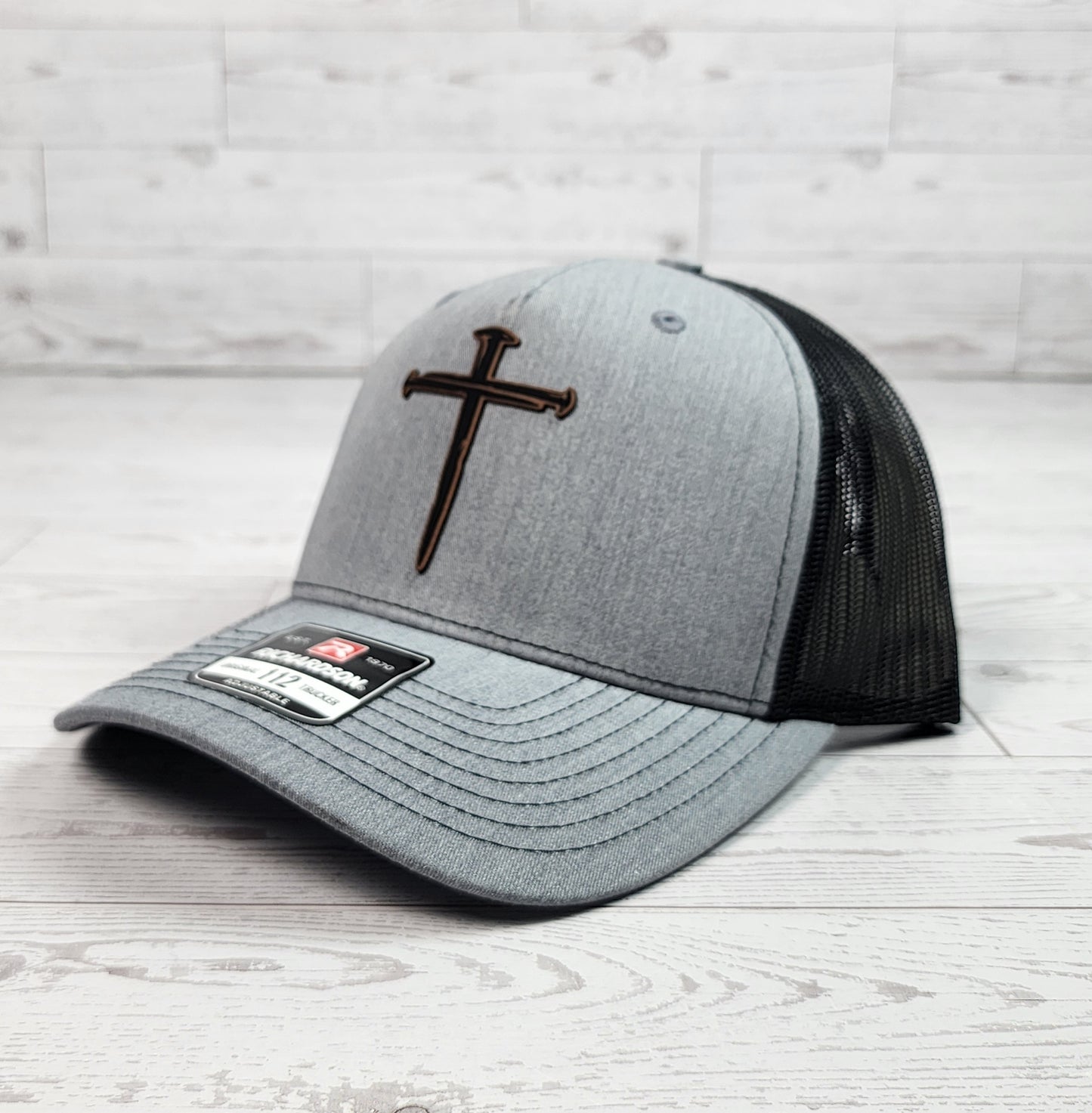 Nail Cross Snapback Trucker Hat