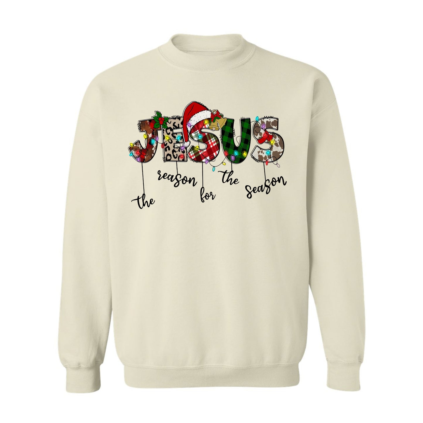 Jesus is The Reason—Christmas Sweatshirt