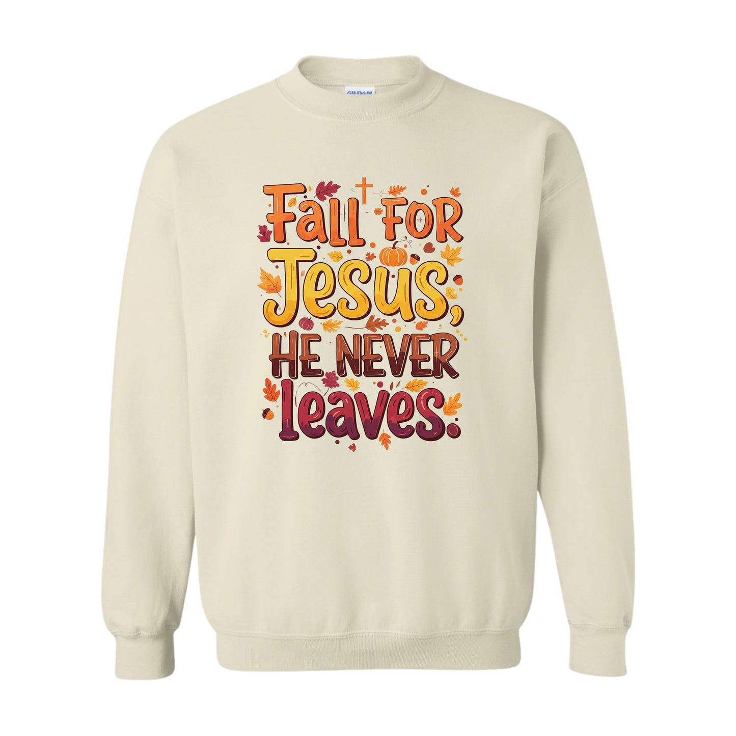 Fall for Jesus—Christian Sweatshirt