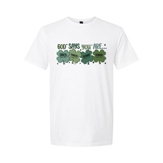 God Says You Are… – Identity in Christ Tee
