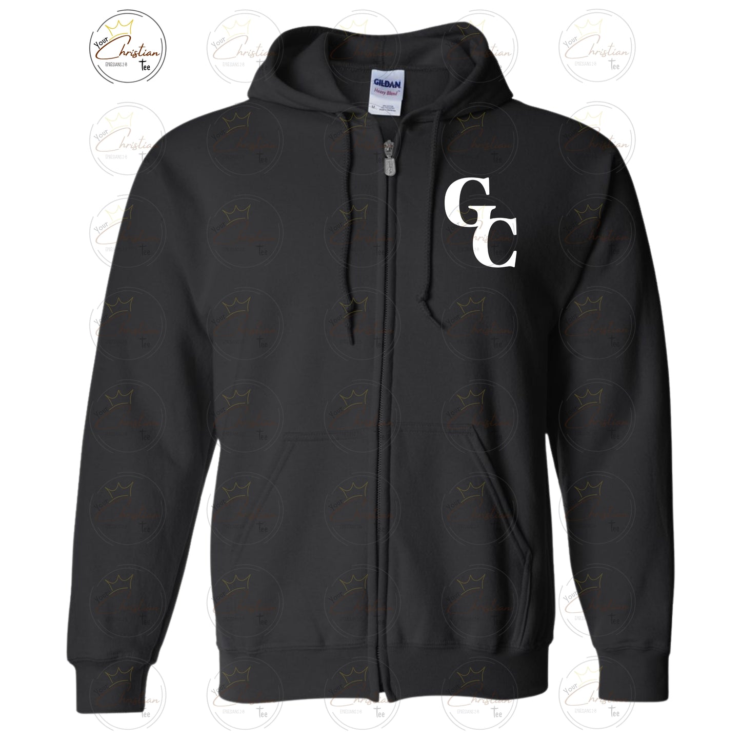 GC Full-Zip Hooded Sweatshirt