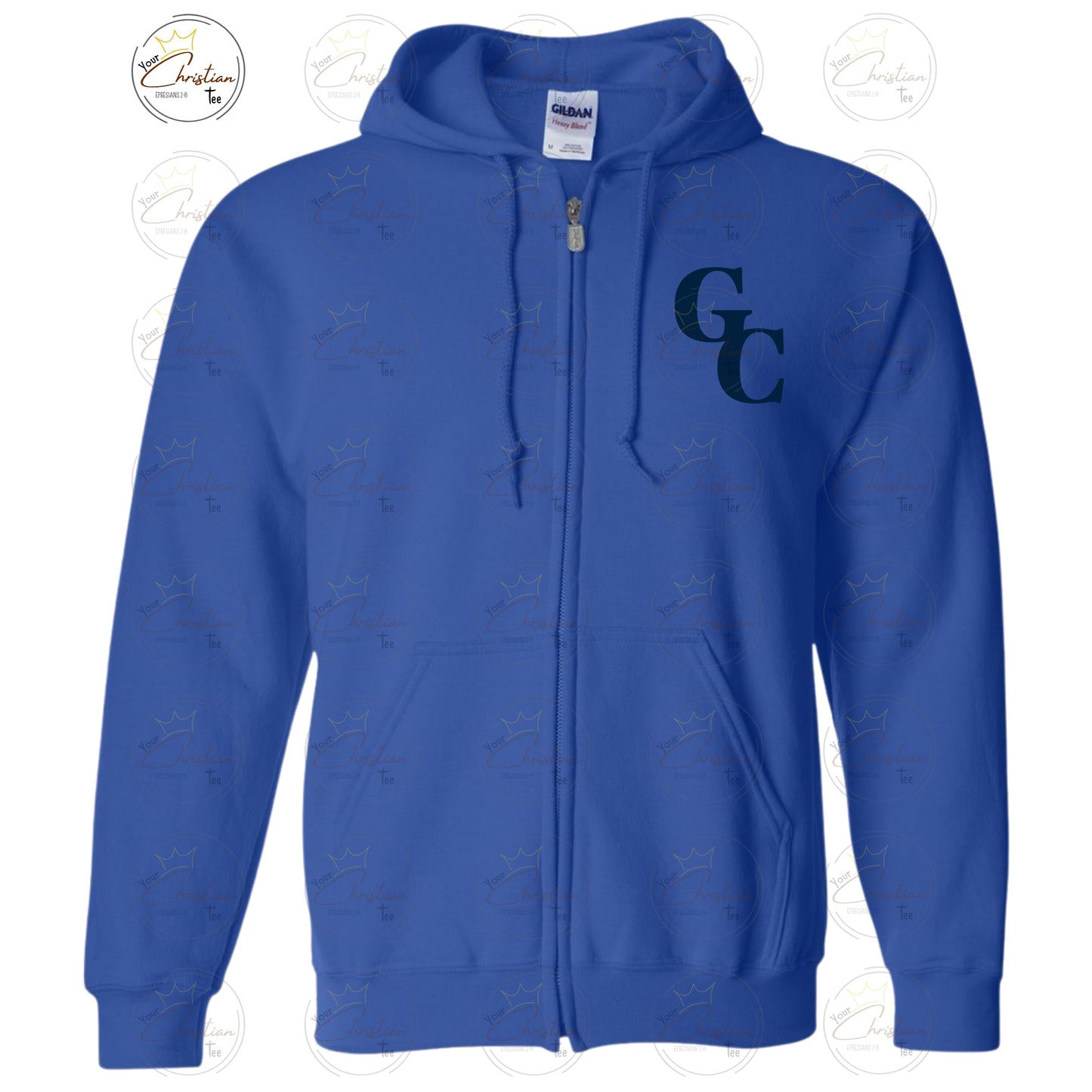 GC Full-Zip Hooded Sweatshirt