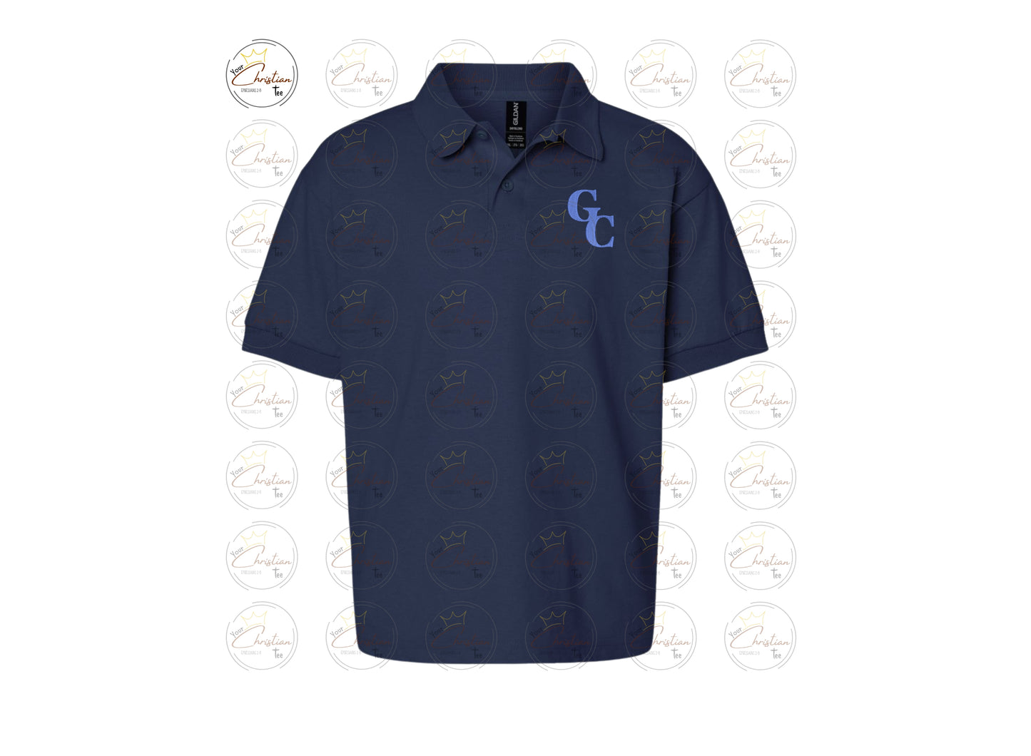 GC Polo with Embroidered Logo