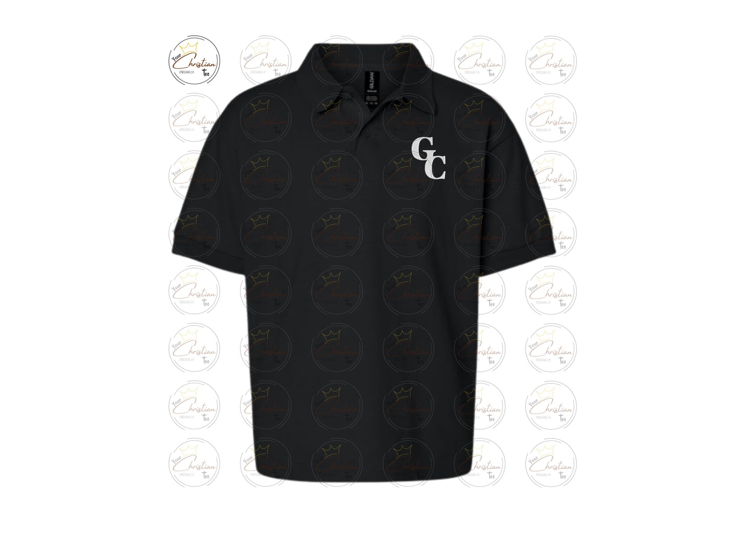 GC Polo with Embroidered Logo