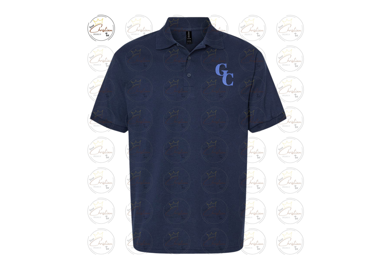 GC Polo with Embroidered Logo