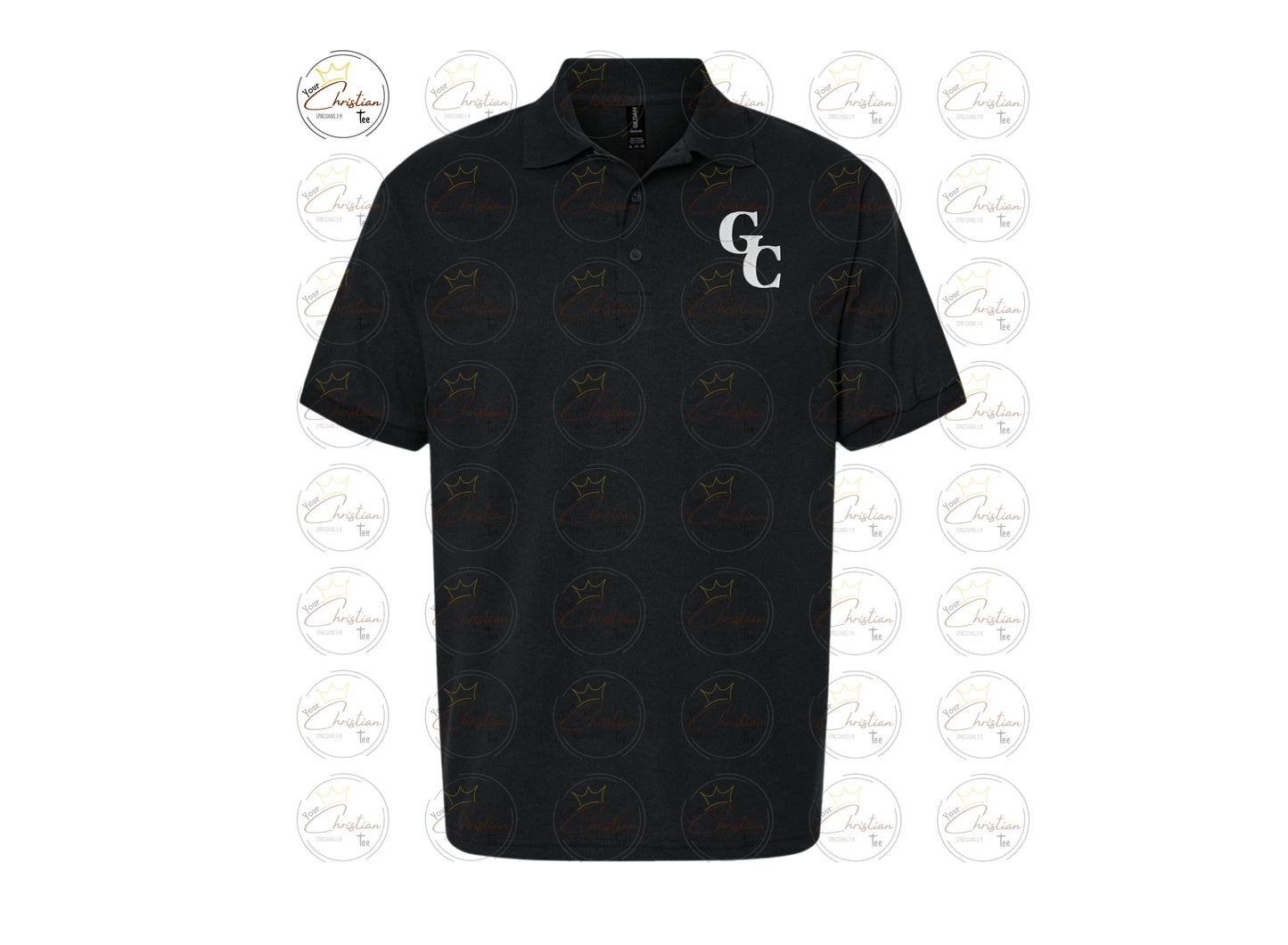 GC Polo with Embroidered Logo