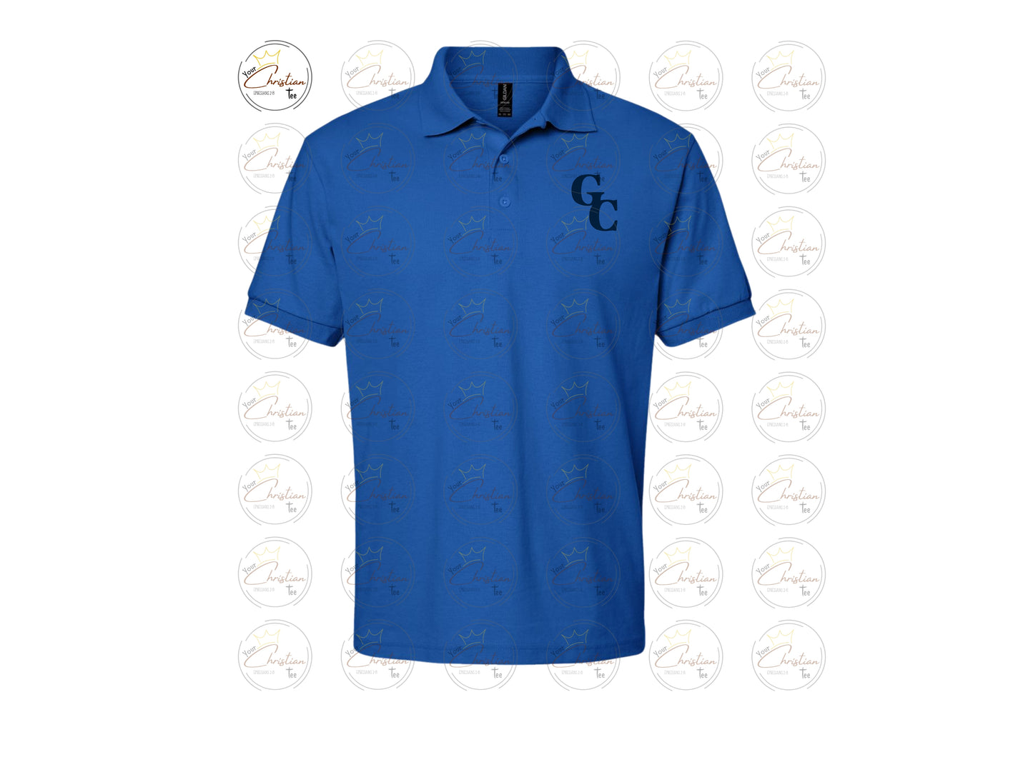 GC Polo with Embroidered Logo