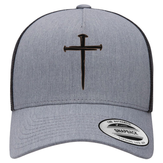 Nail Cross Trucker Hat